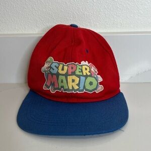 Vintage Super Mario Snap-Back Hat